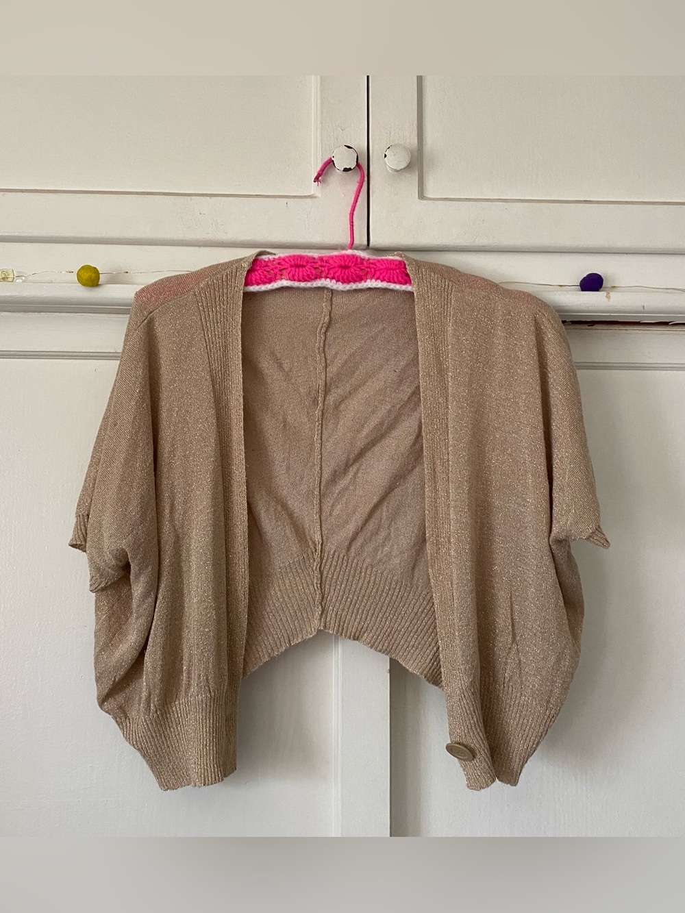 Zara Gold Toned Cardigan